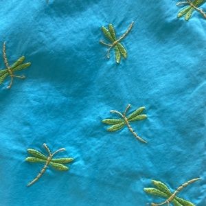 Talbots Dragonfly Skirt Size 12 Petite